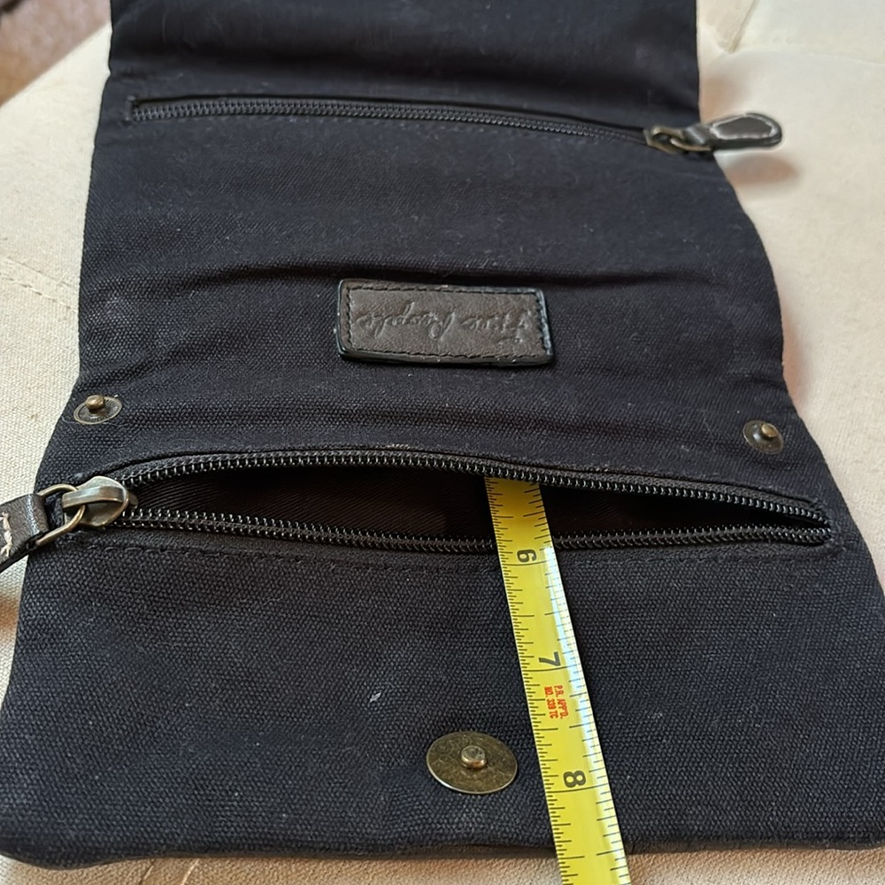 Free People Brown Fold-Over Leather Wallet - Picture 11 of 13